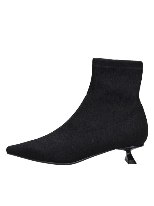 Stivaletto in tessuto elasticizzato EMANUELLE VEE | 432M-508-17-TSHNERO